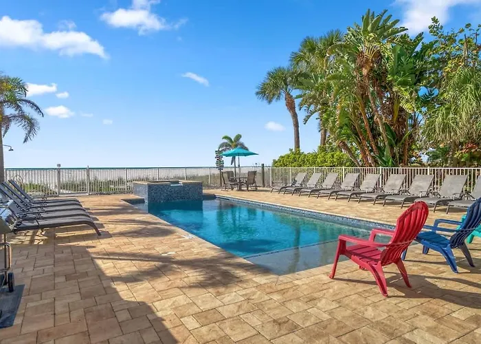Four Shores Unit 2 Sunset Direct Gulf With Pool And * Clearwater Beach