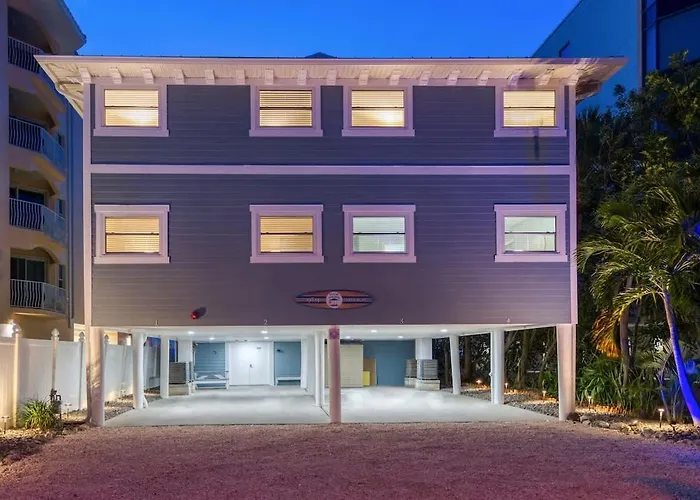 Four Shores Unit 2 Sunset Direct Gulf With Pool And